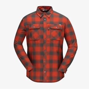 Norrona Svalbard flannel shirt men’s large